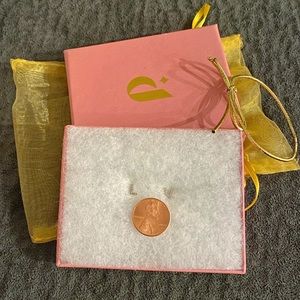 COPY - Diamond & sterling silver L V initial earrings